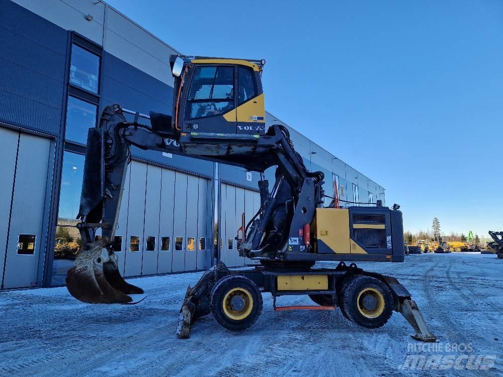 Volvo EW220E 轮式挖掘机