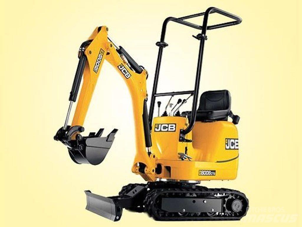JCB 8008 CTS 小型挖掘机