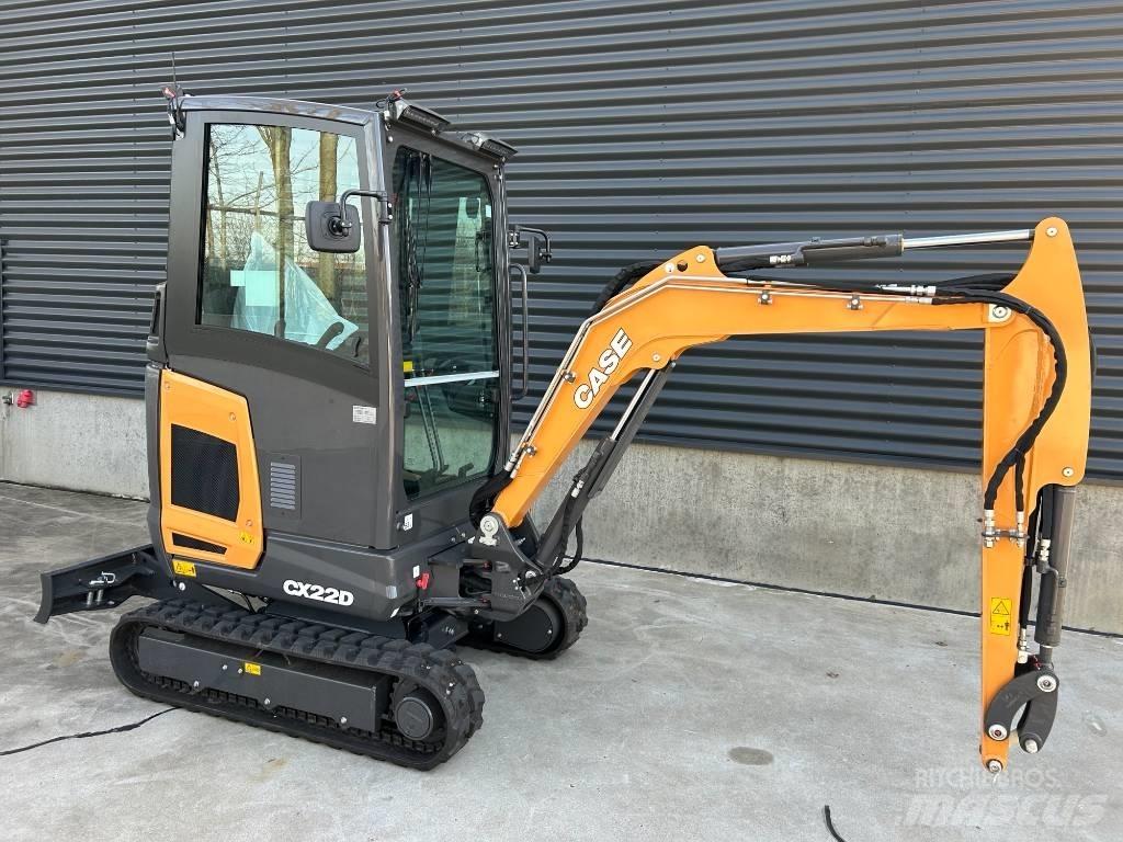 CASE CX 22 D 小型挖掘机
