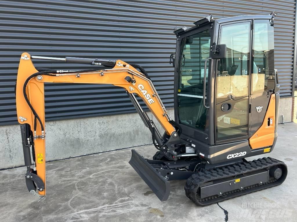 CASE CX 22 D 小型挖掘机