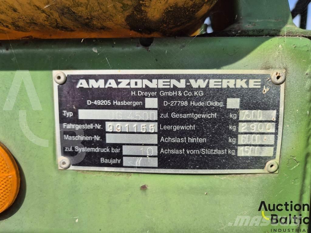 Amazone UG 4500 牵引式喷雾机