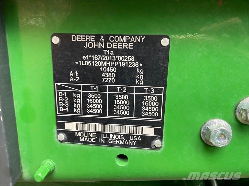 John Deere 6120M 拖拉机/农用车