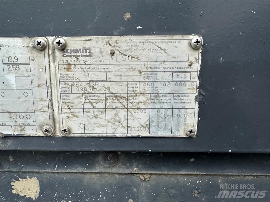 Schmitz S02 高栏拖车