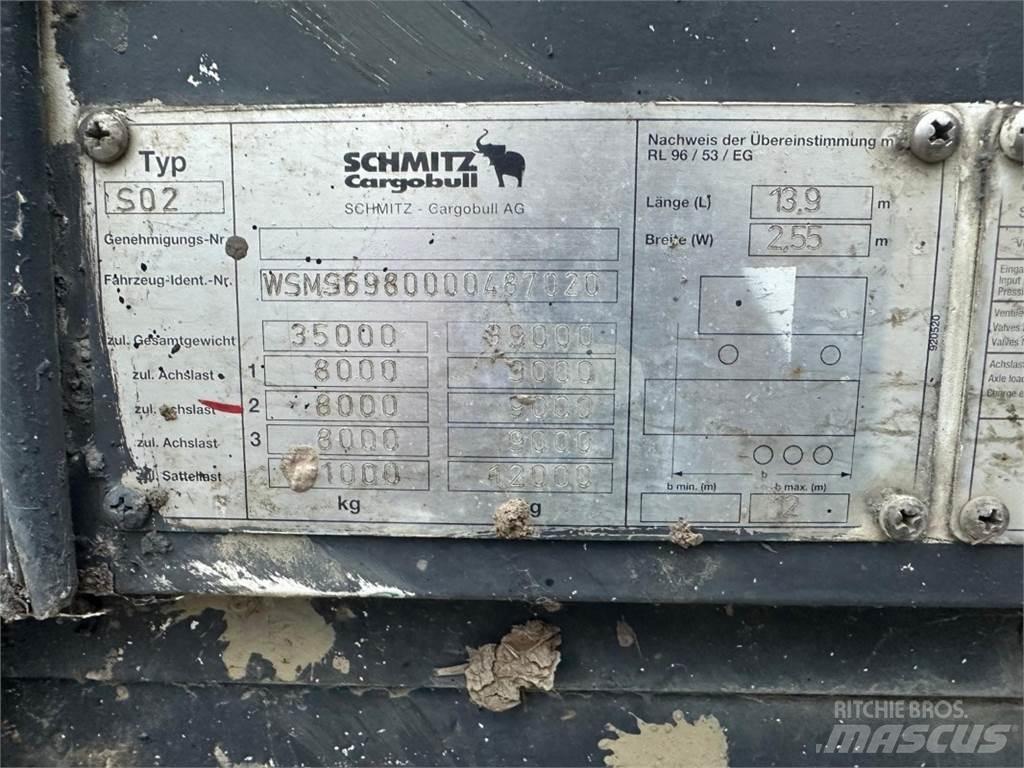 Schmitz S02 高栏拖车
