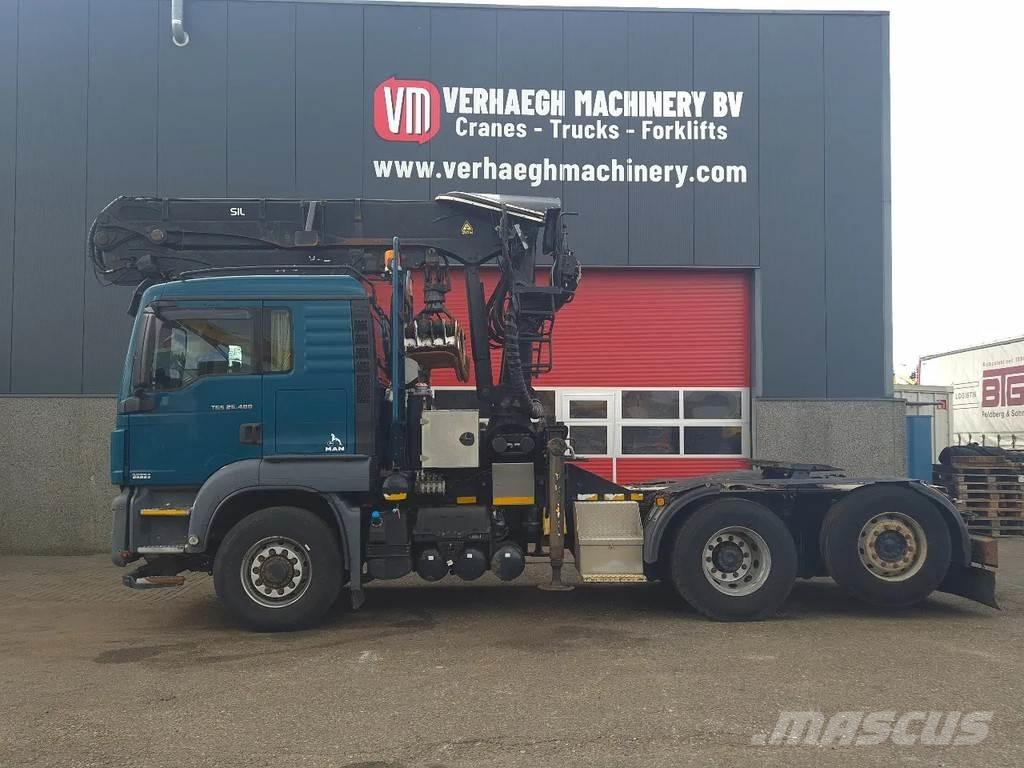 MAN TGA 26.480 木材运输车