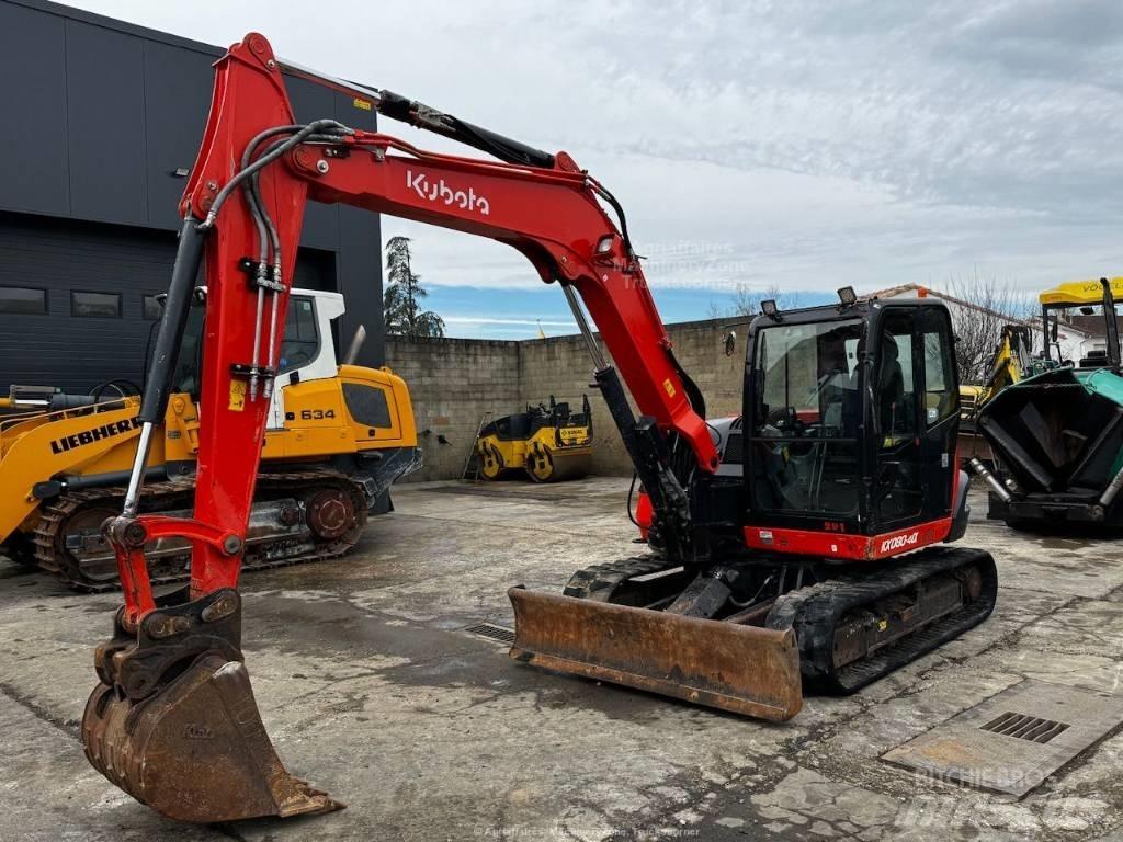 Kubota KX 080-4 中型挖掘机
