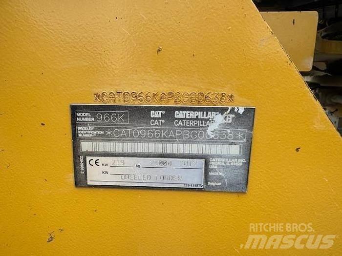 CAT 966K 轮式装载机