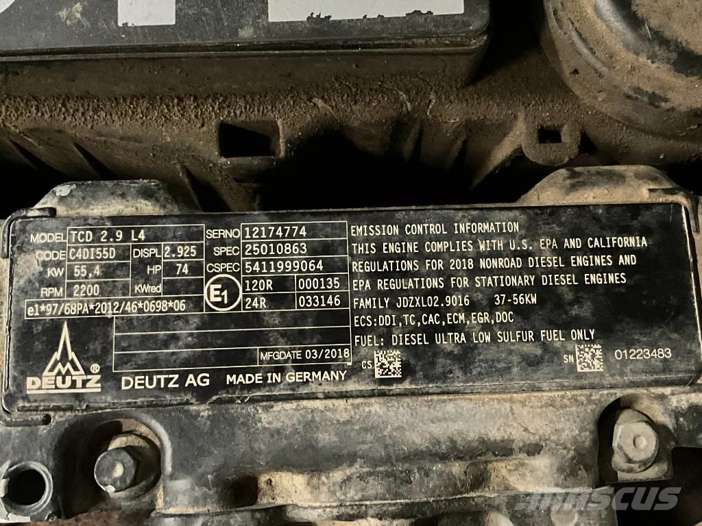 Yanmar B 75 W 轮式挖掘机