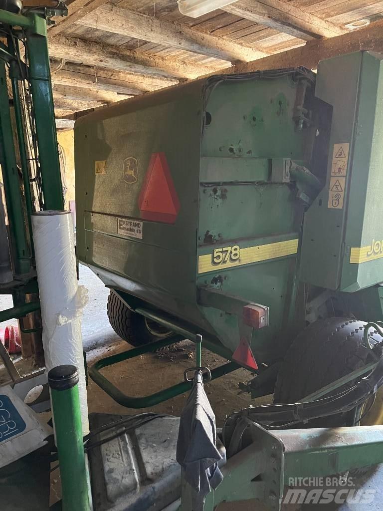John Deere 578 圆捆打捆机