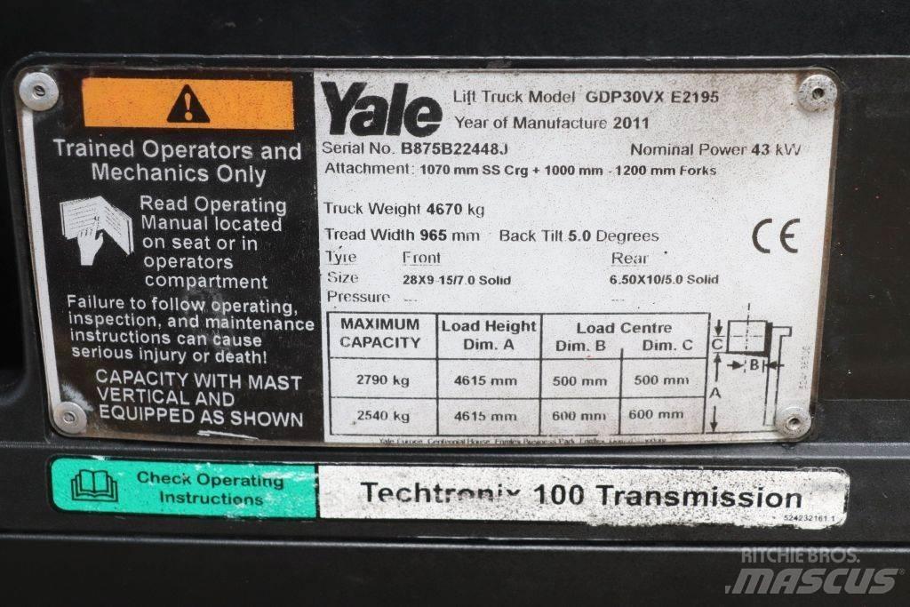 Yale GDP30VX 柴油叉车