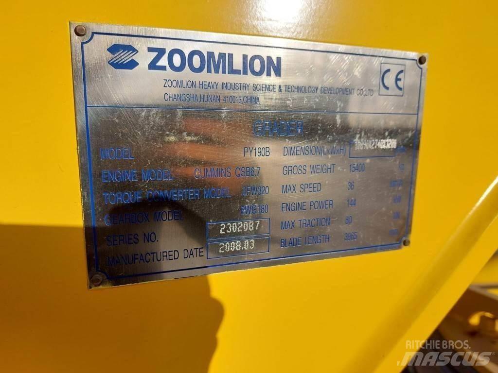 Zoomlion PY190B 平地机/推土机