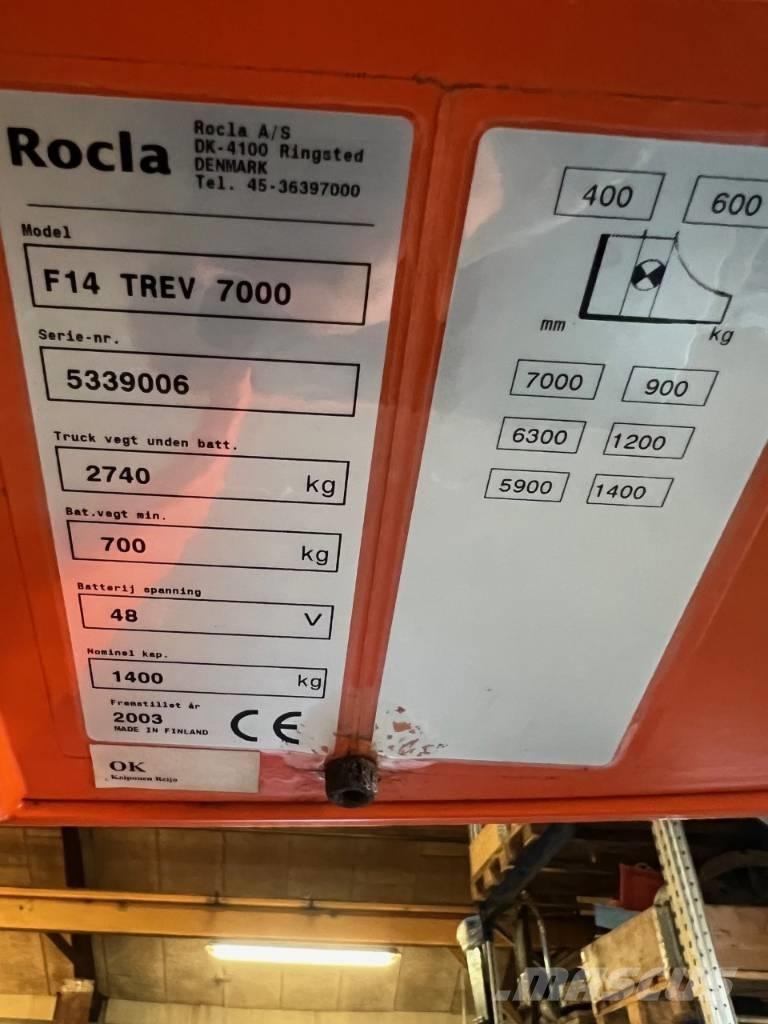 Rocla F 14 Trev 7000 前移式叉车