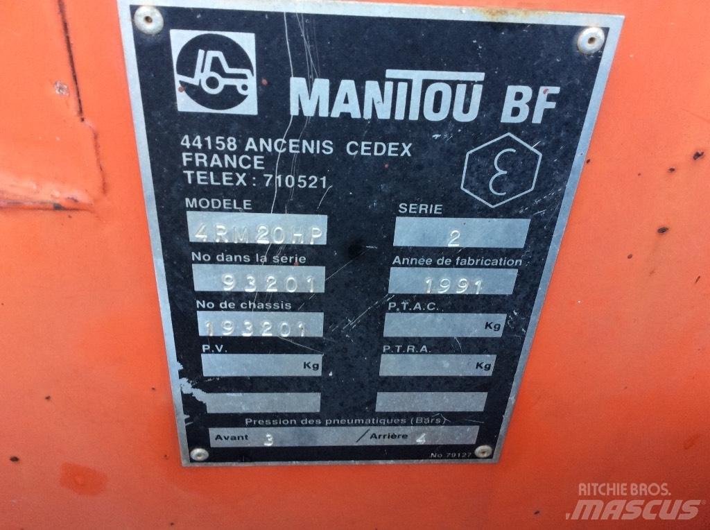 Manitou 4 RM 20 HP 传动装置