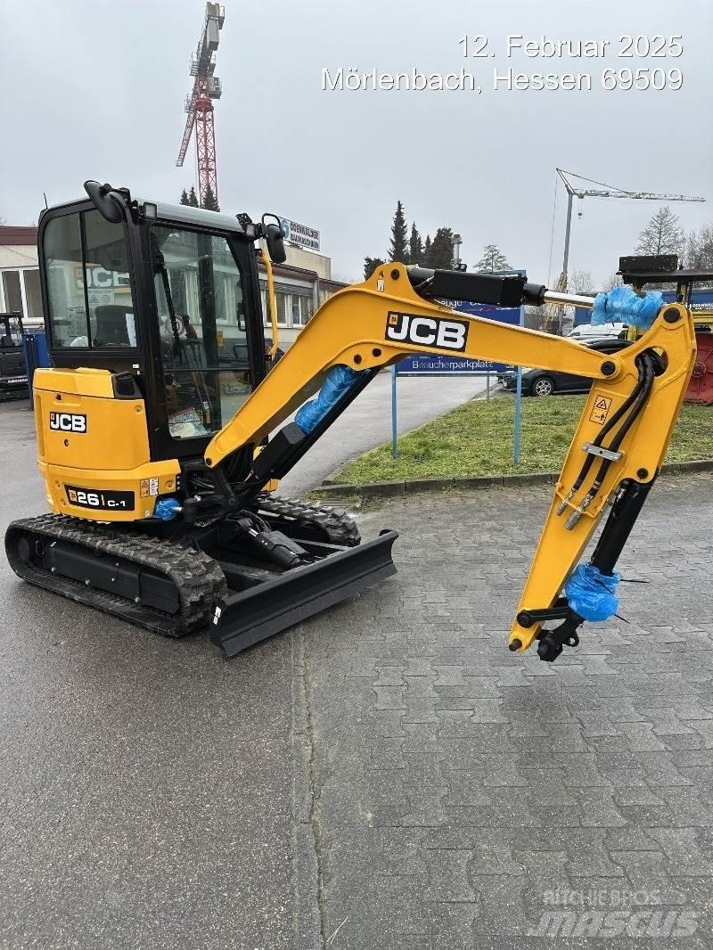 JCB 26C-1 小型挖掘机