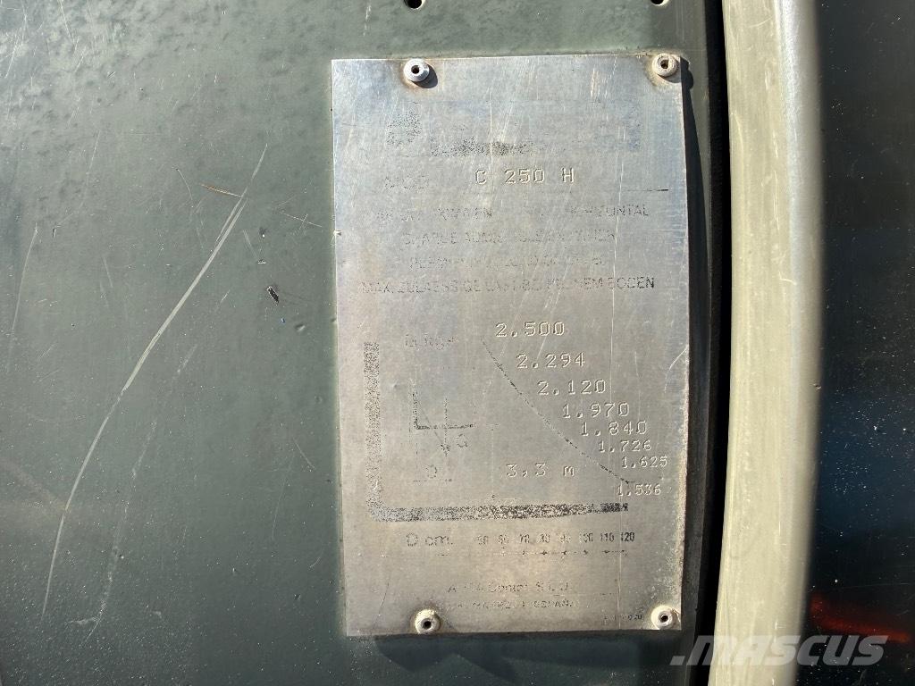 Ausa C 250 H 越野叉车|叉装车