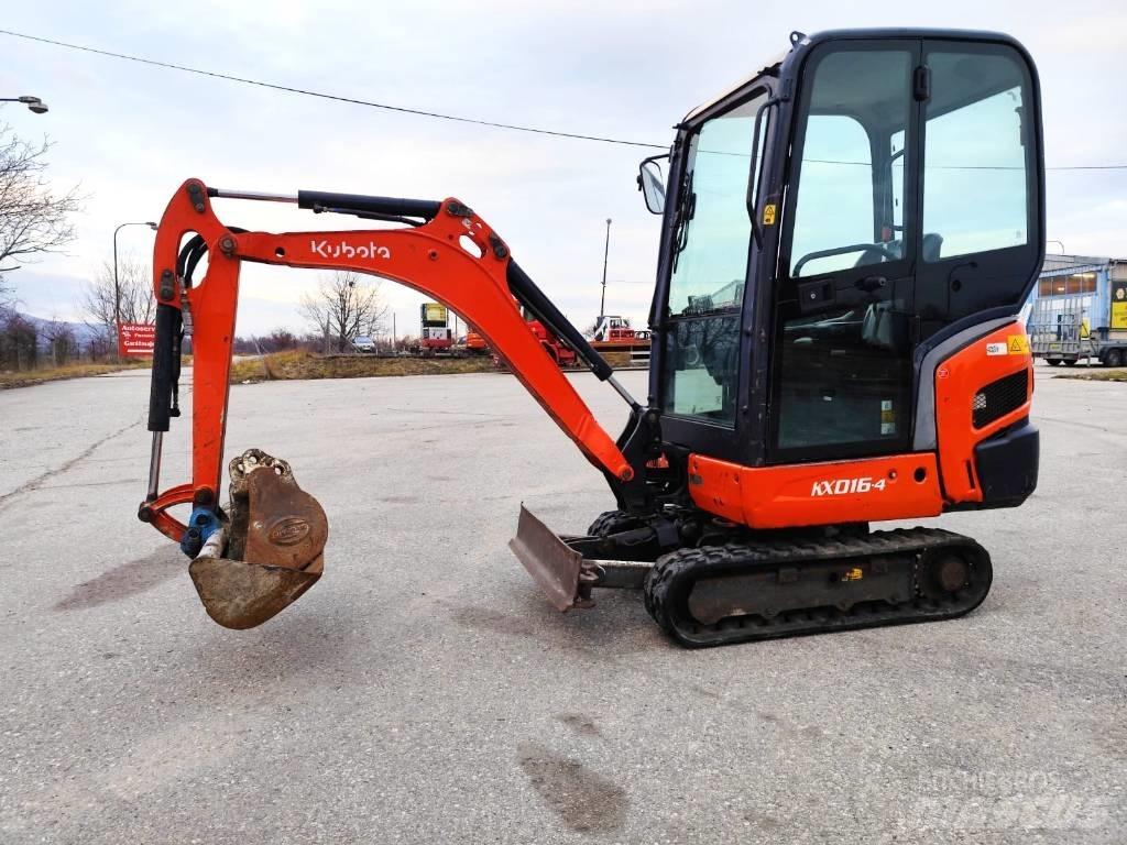 Kubota KX 016-4 小型挖掘机
