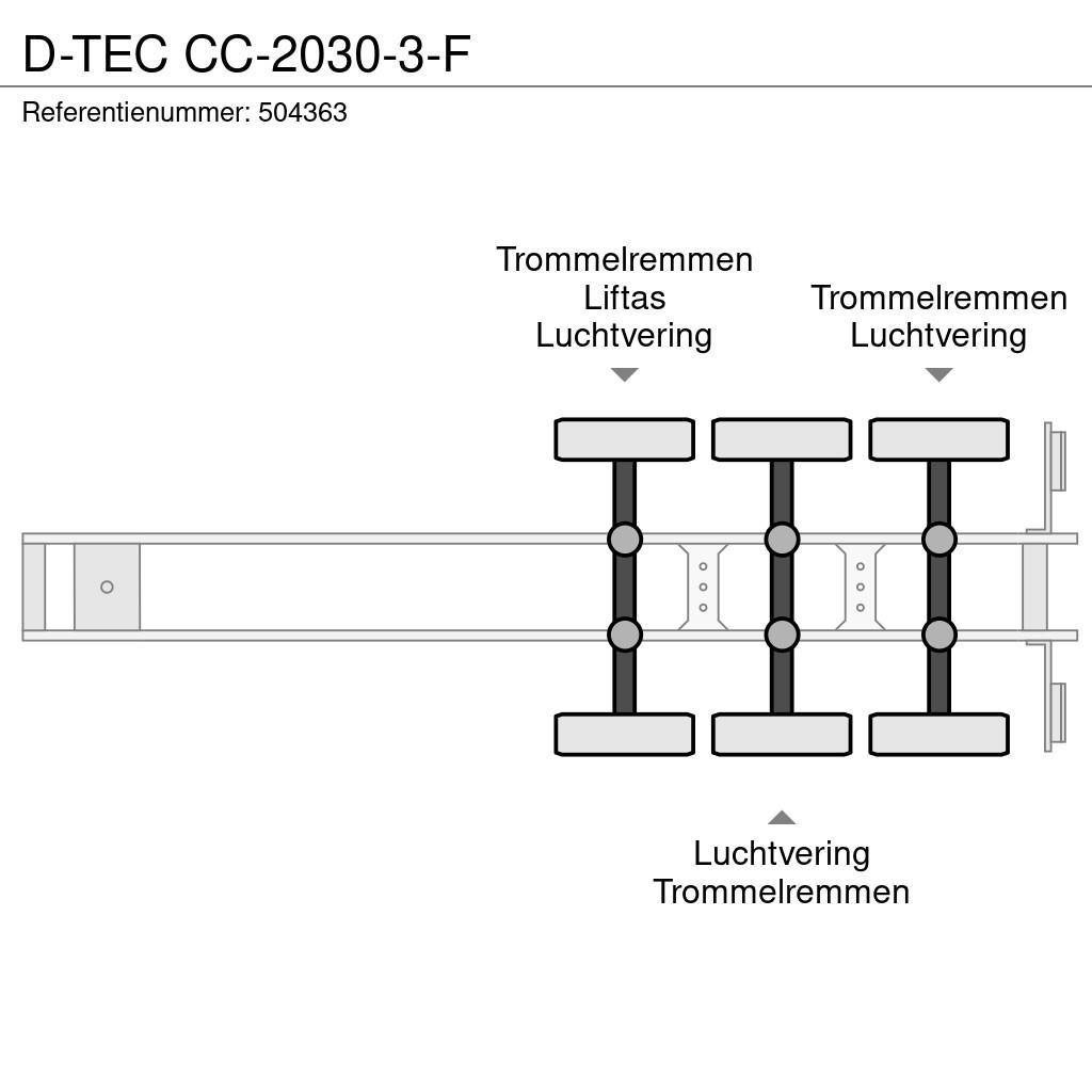 D-tec CC-2030-3-F 集装箱半挂车