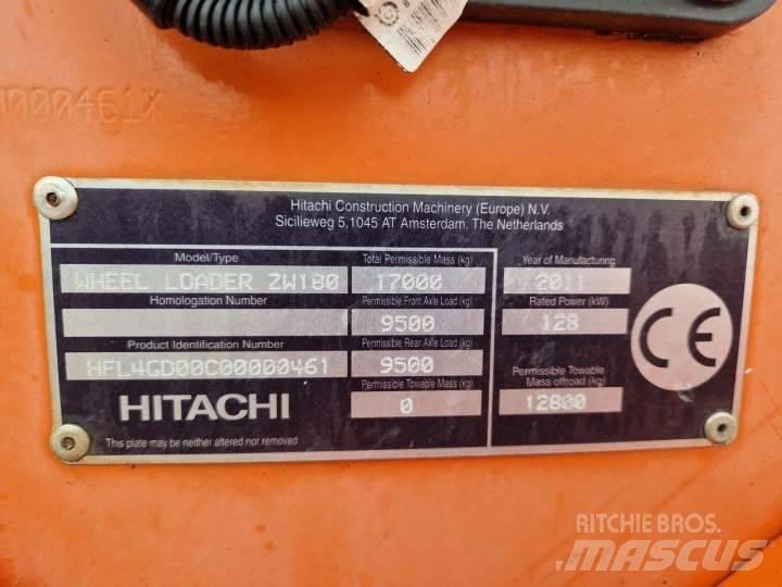 Hitachi ZW 180 轮式装载机