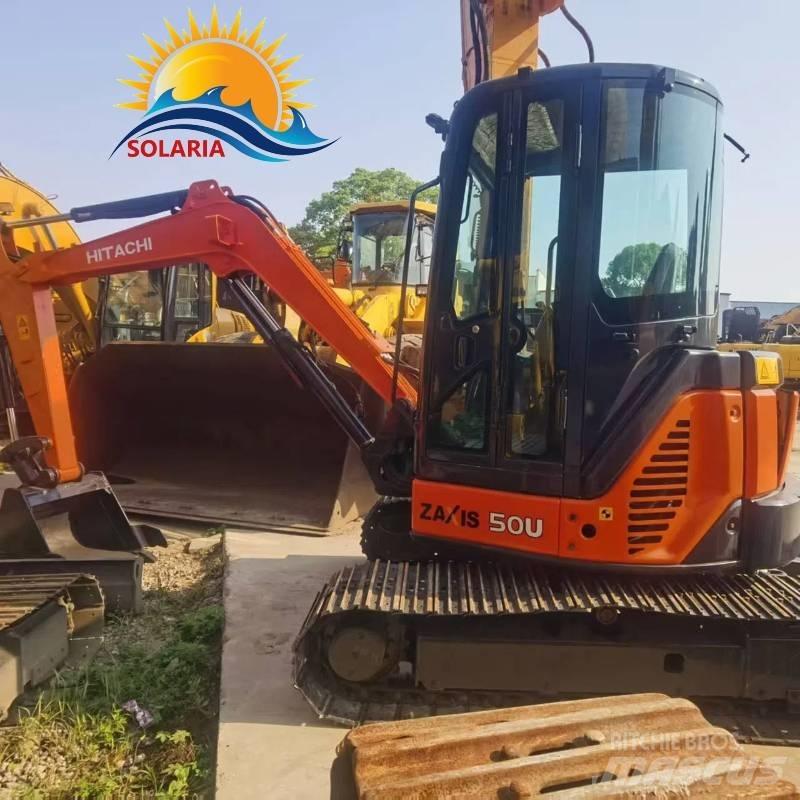 Hitachi ZX 50 U 小型挖掘机