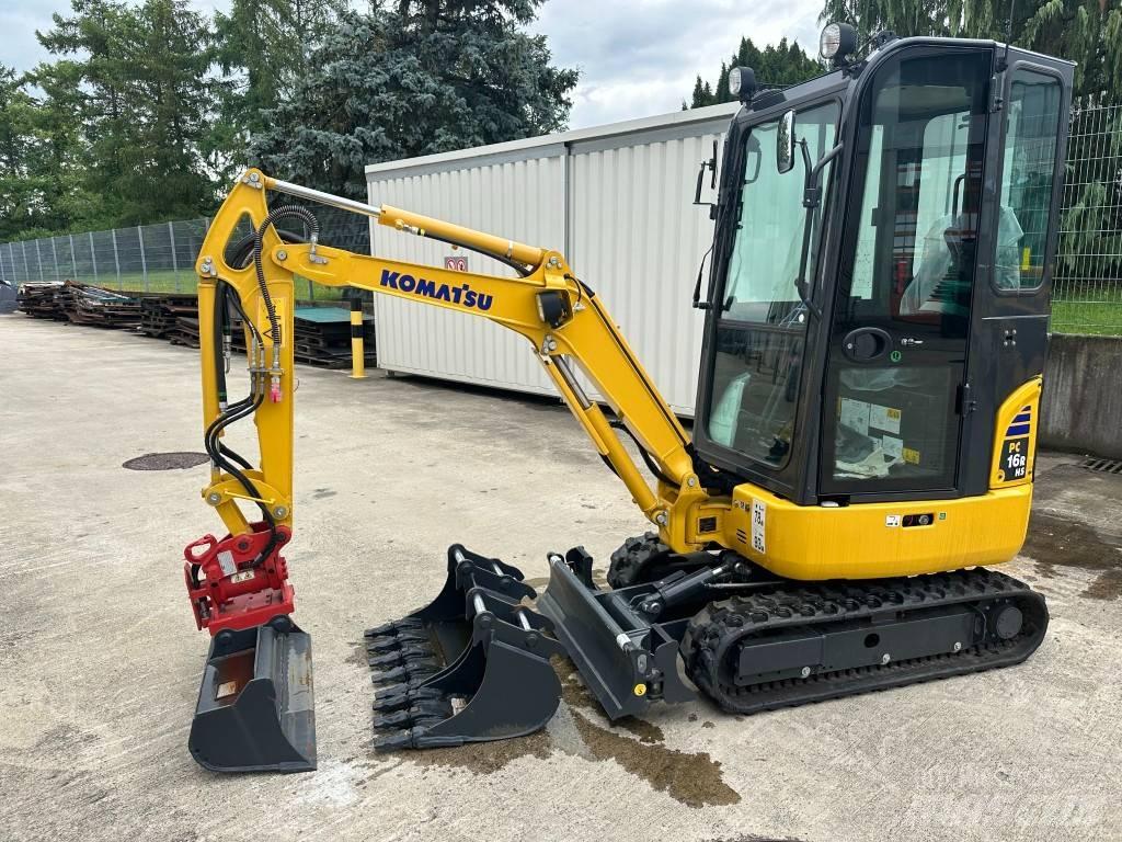 Komatsu PC 16 R-3HS 小型挖掘机