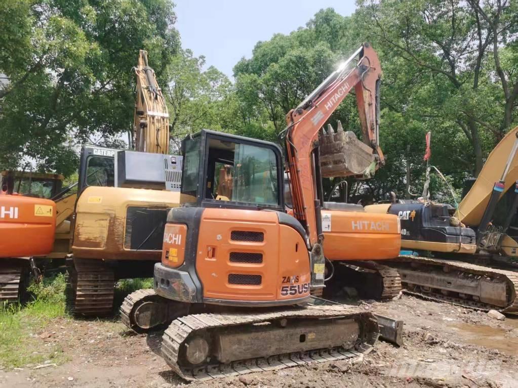 Hitachi zx55usr 小型挖掘机