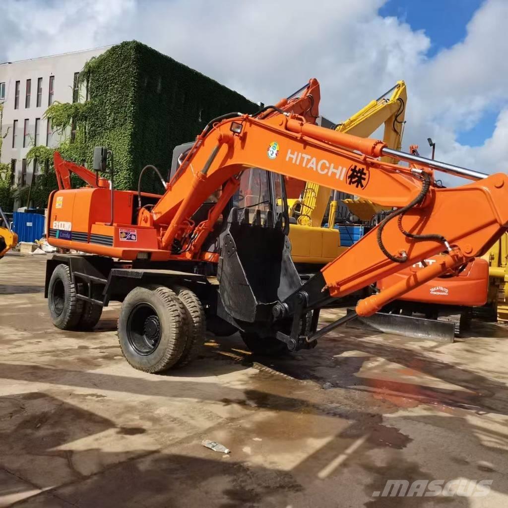 Hitachi EX 100 W D 轮式挖掘机