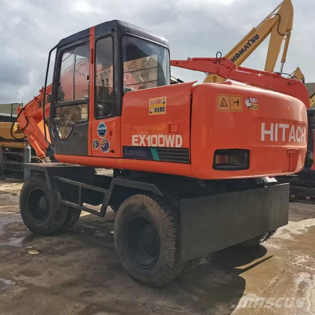 Hitachi EX 100 W D 轮式挖掘机