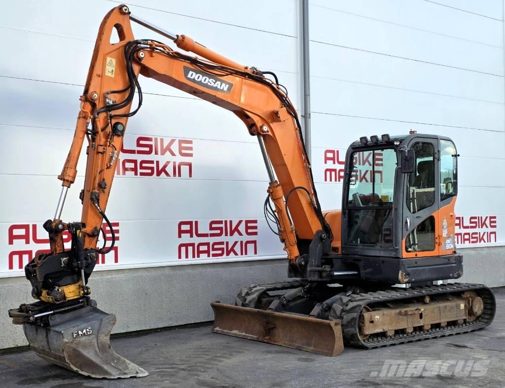 Doosan DX 80 R 中型挖掘机