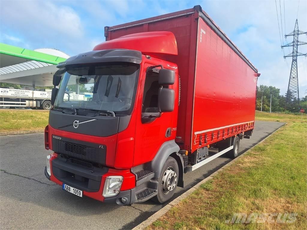 Volvo FL 280 平板栏板货车