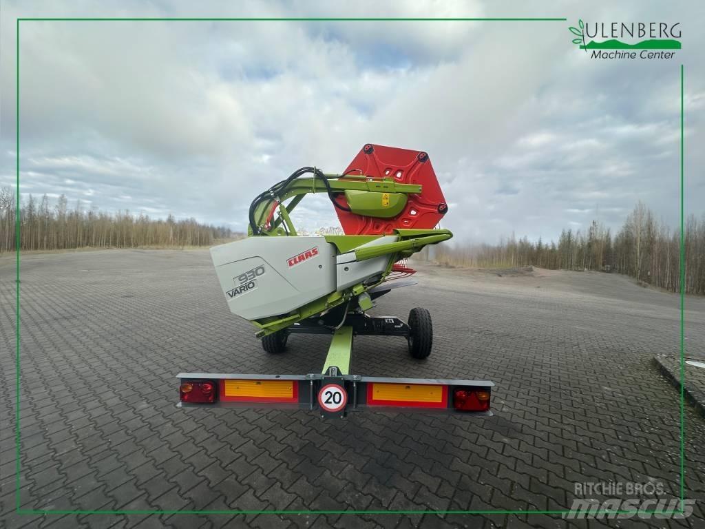 CLAAS Vario 930 联合收割机头