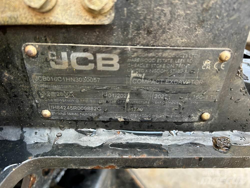 JCB 16C-1 小型挖掘机