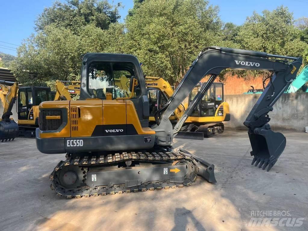 Volvo EC 55D 小型挖掘机