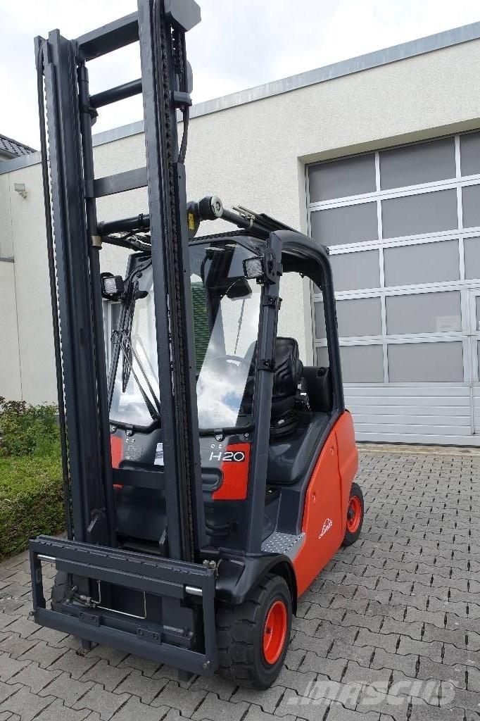 Linde H20T-01 天然气叉车