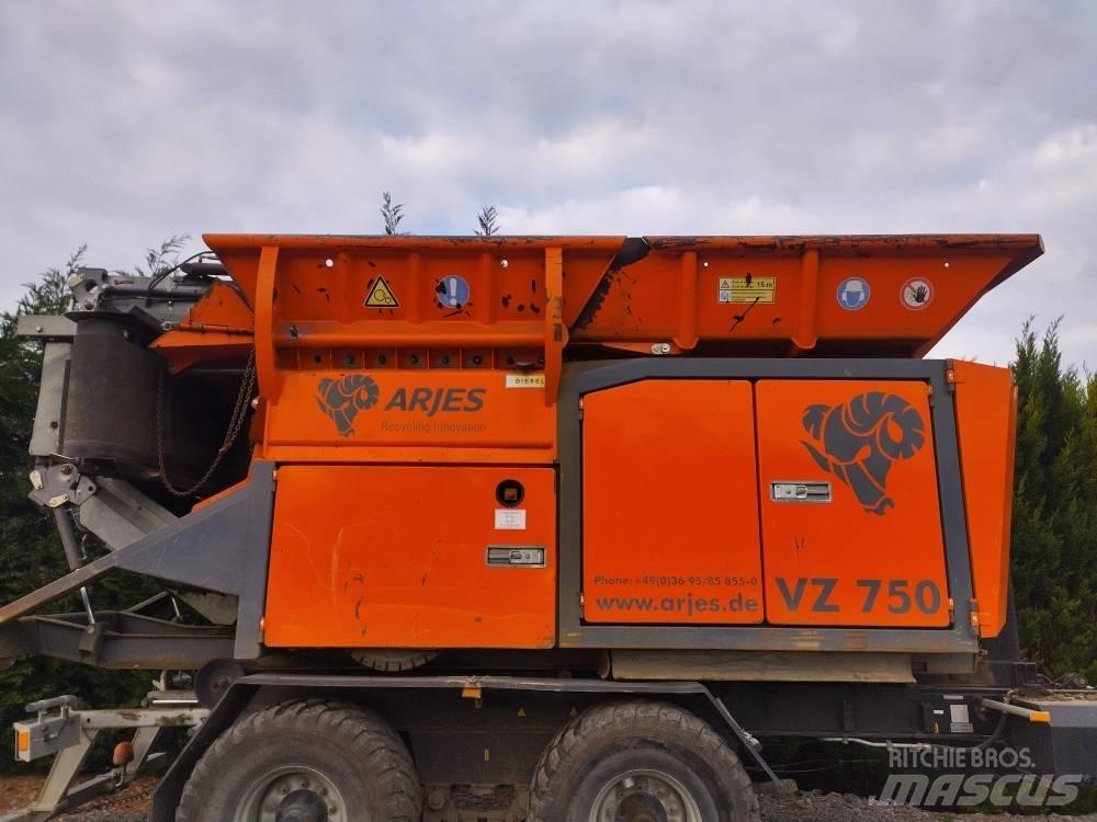 Arjes VZ 750 废料粉碎机
