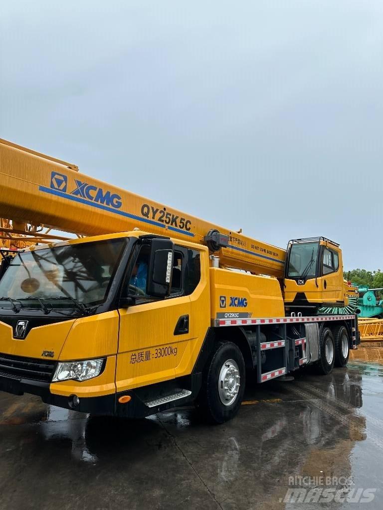 XCMG QY25KC 越野轮胎起重机︳越野吊︳越野起重机︳移动式起重机