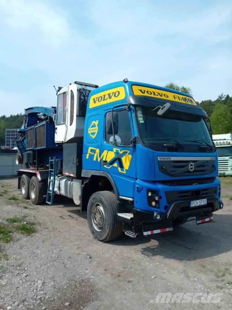 Bruks 806ST 木材削片机