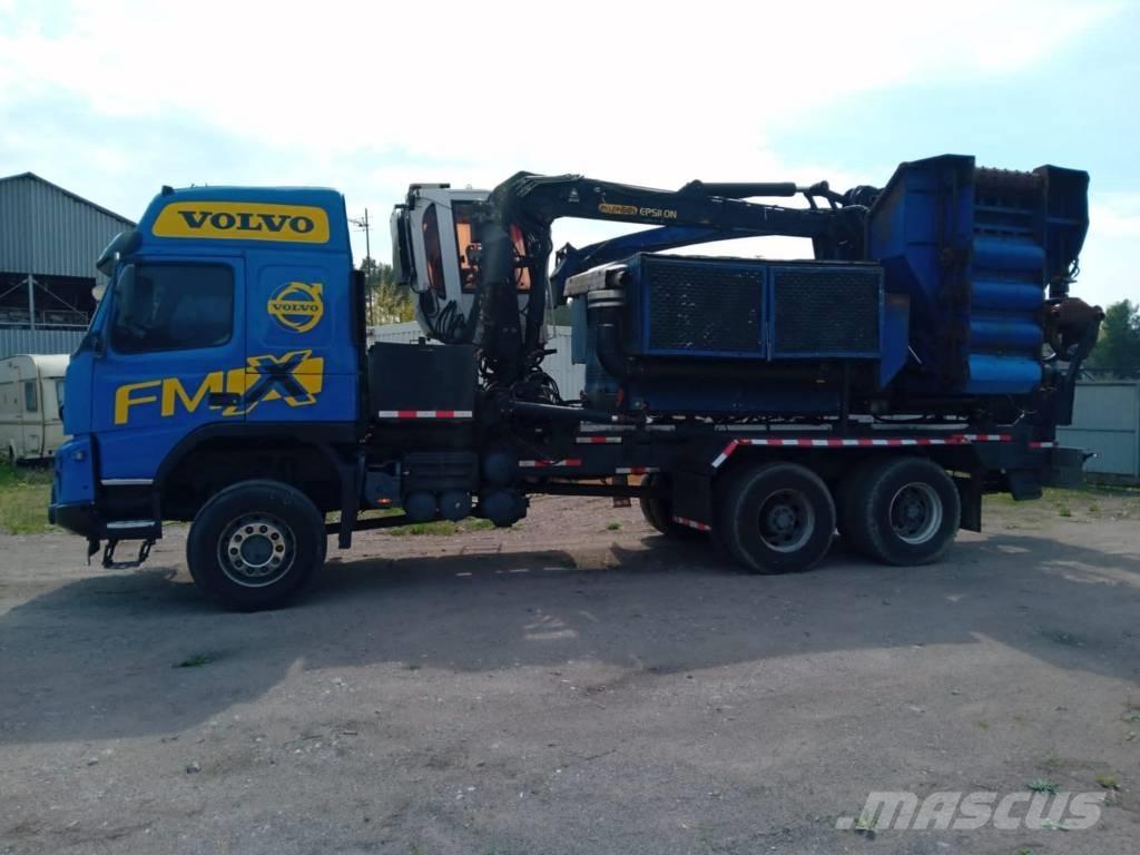 Bruks 806ST 木材削片机