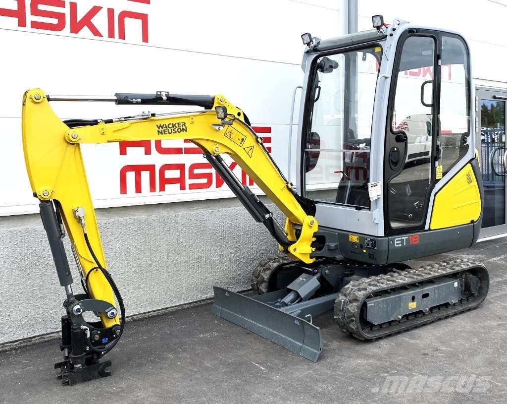 Wacker Neuson ET 18 小型挖掘机