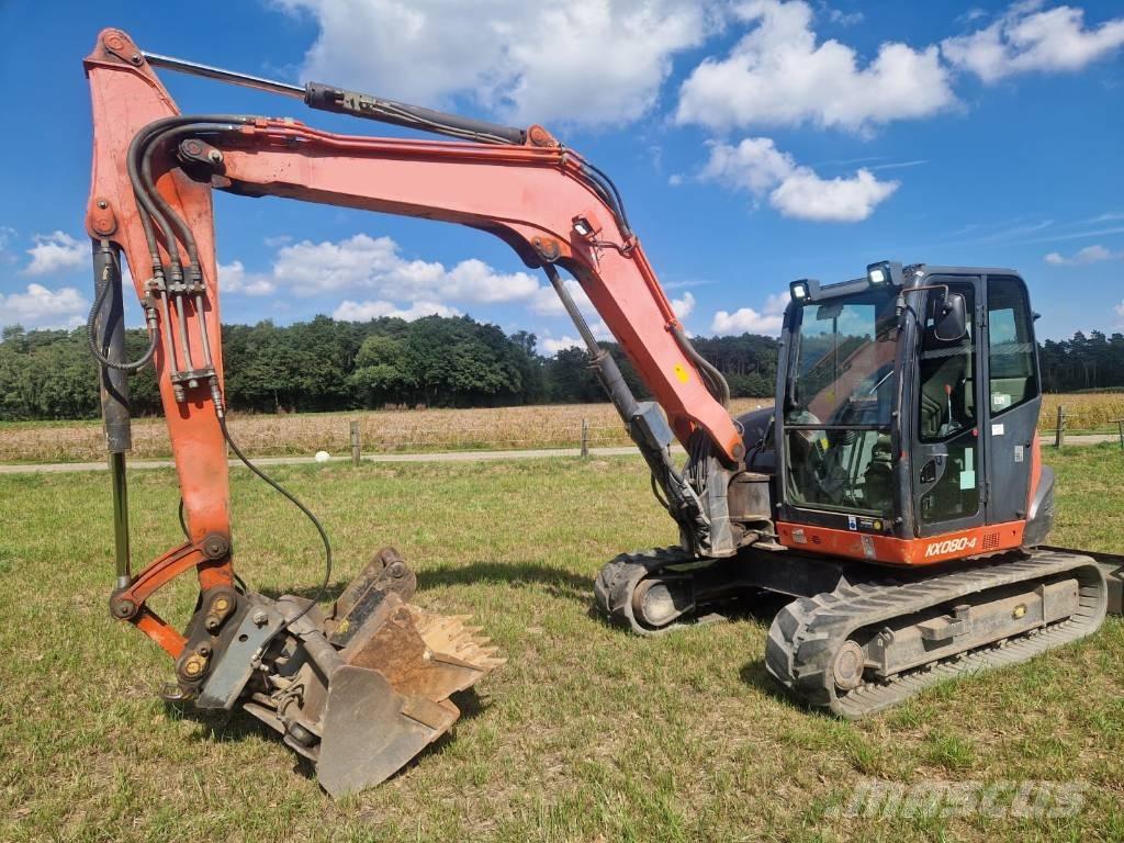 Kubota KX 080-4 中型挖掘机