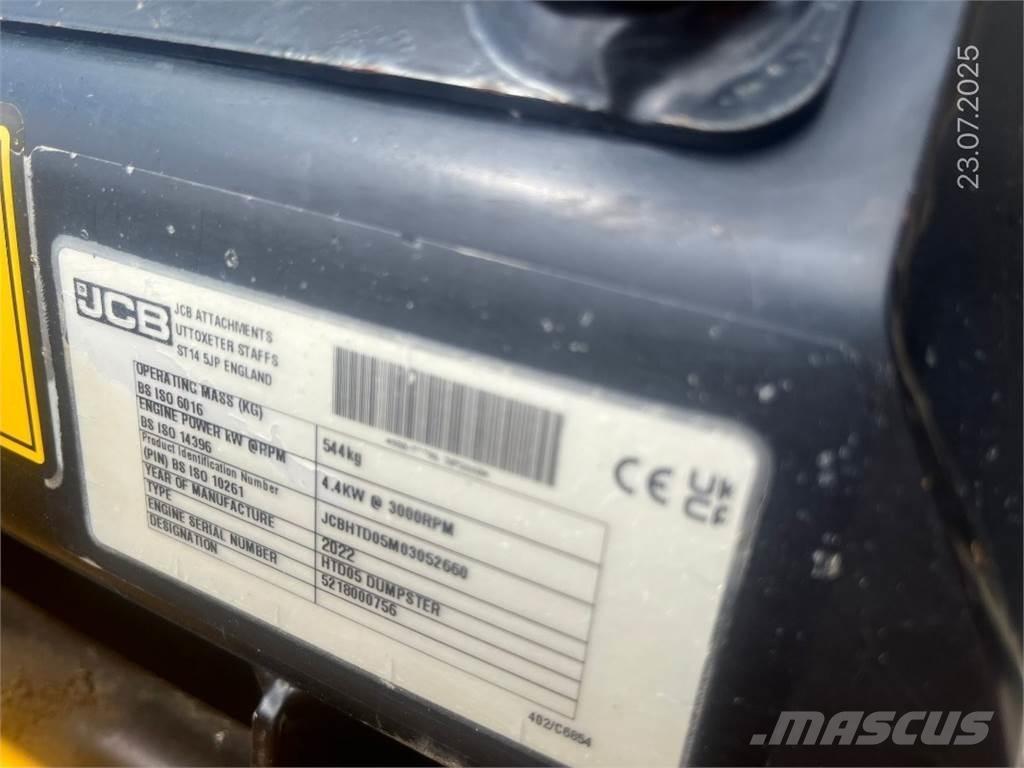 JCB HTD5 翻斗车\公路型自卸车