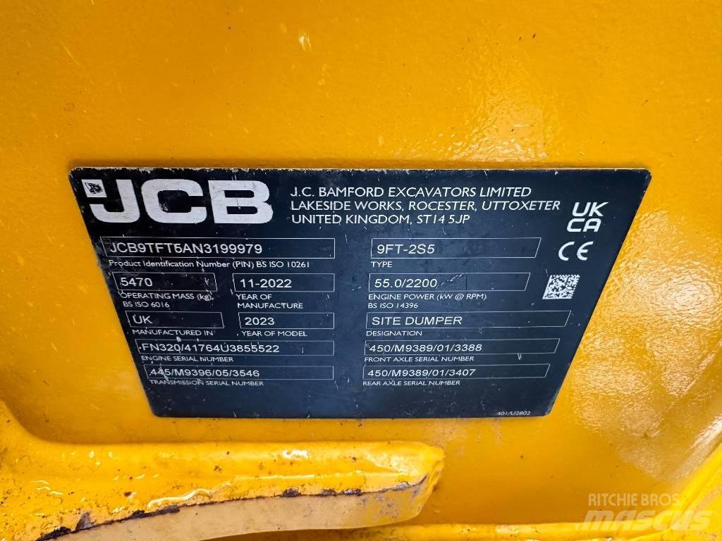 JCB 9 Ton Dumper 翻斗车\公路型自卸车