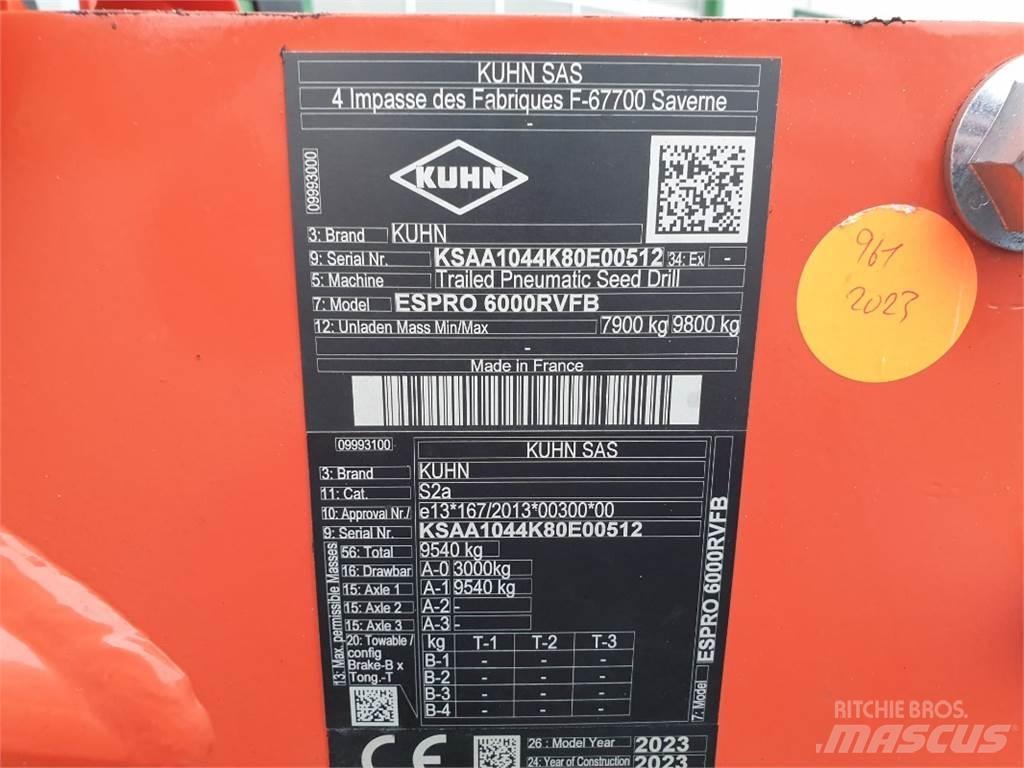 Kuhn ESPRO6000 条播机