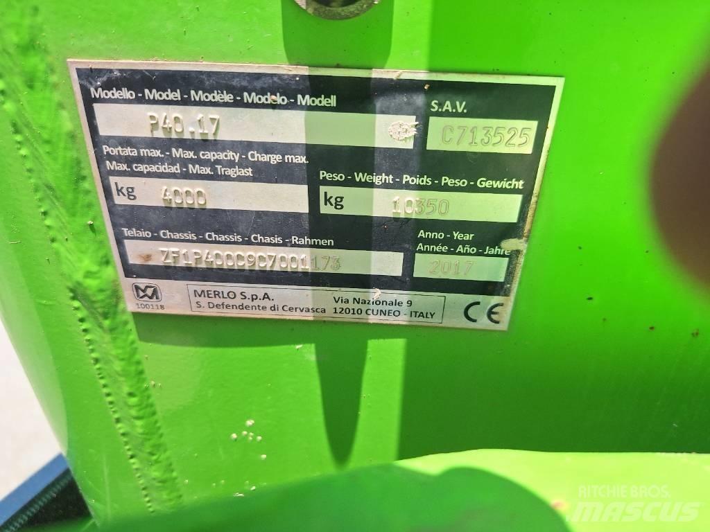Merlo P 40.17 伸缩臂叉装车|叉装车