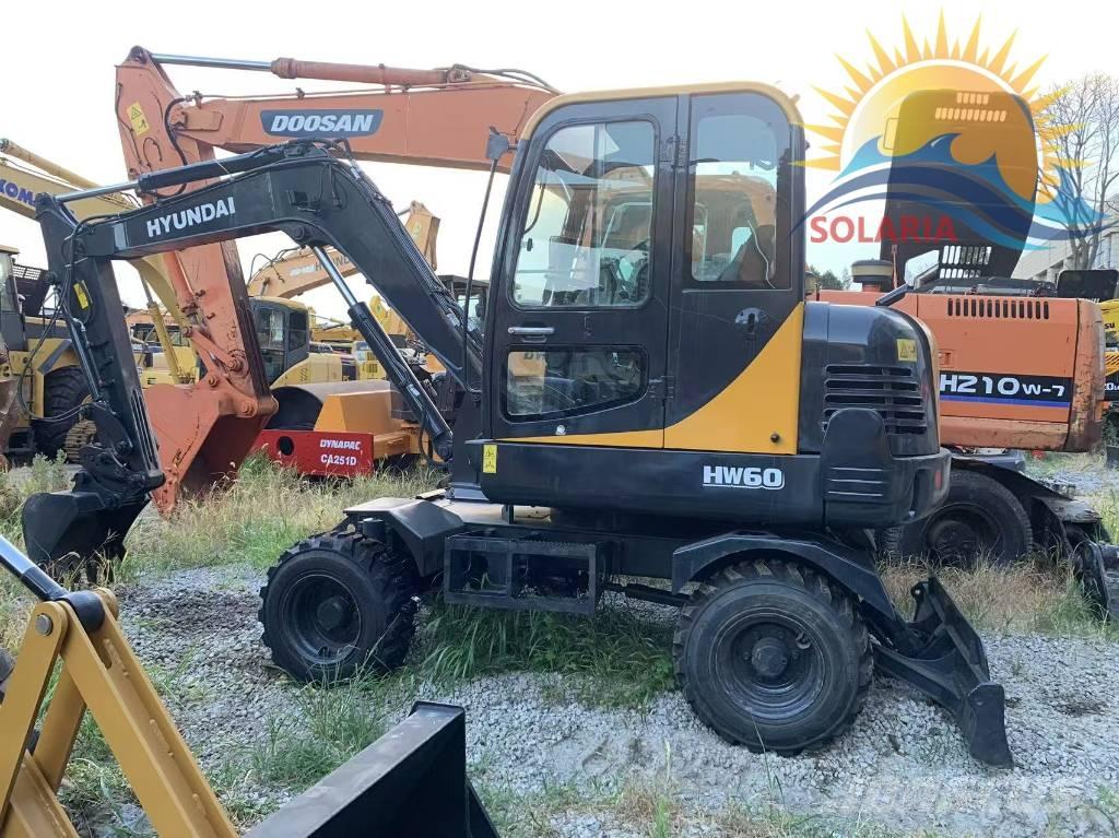Hyundai R60W HW 轮式挖掘机