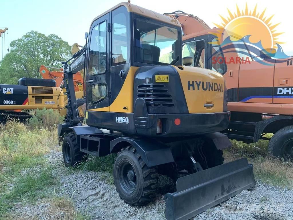 Hyundai R60W HW 轮式挖掘机
