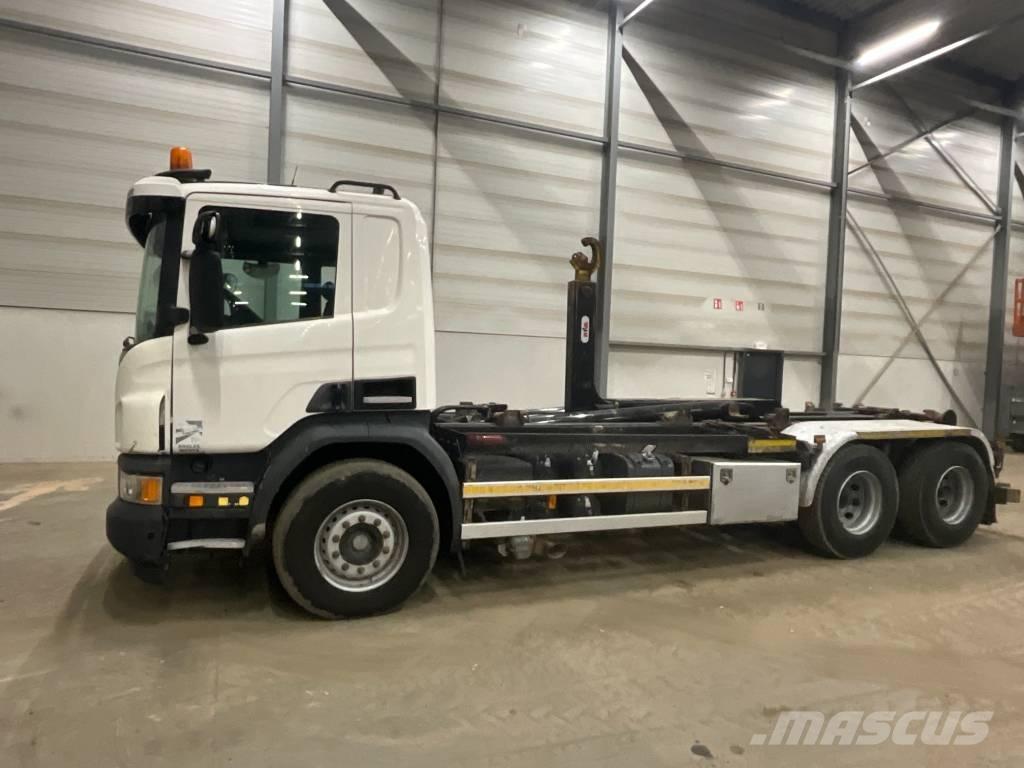 Scania P 410 6X4 工程吊钩车