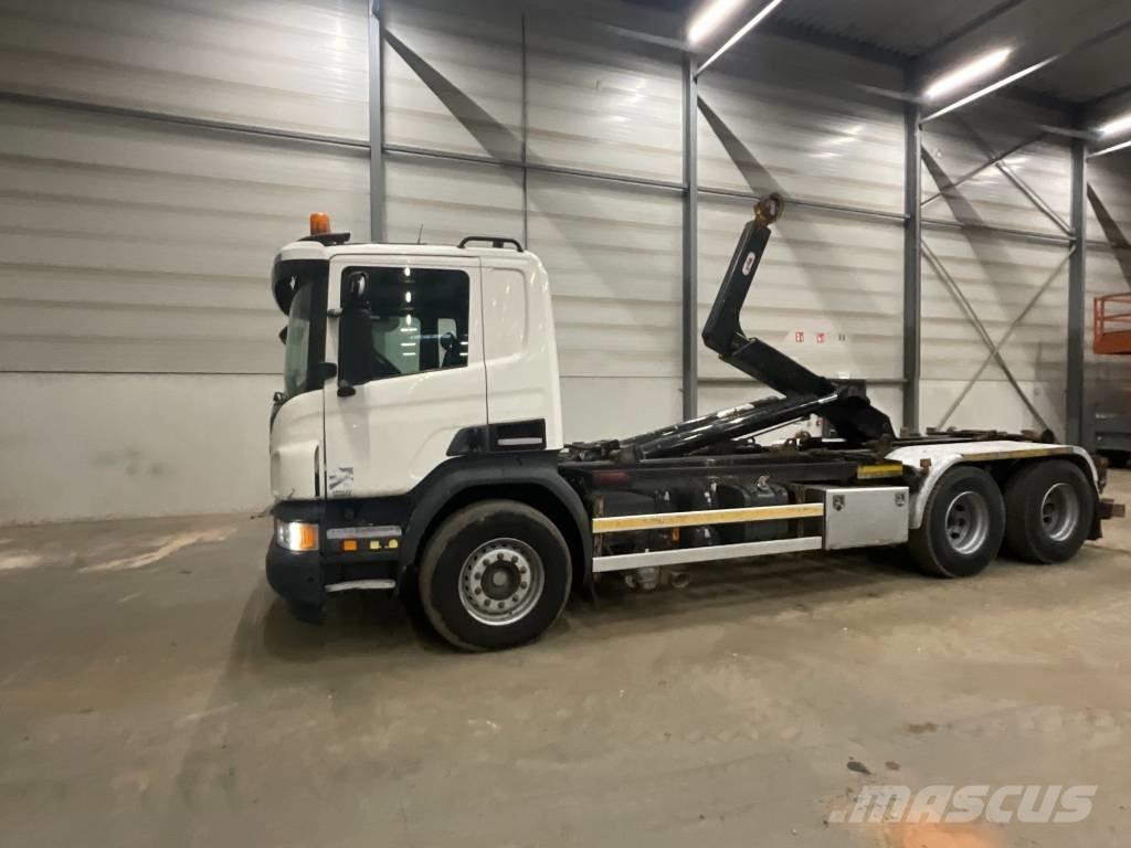 Scania P 410 6X4 工程吊钩车