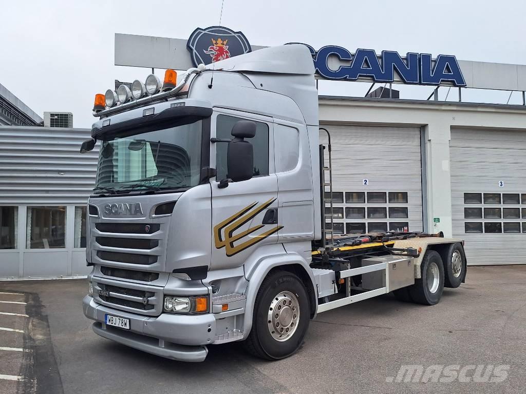 Scania R 580 LB 工程吊钩车