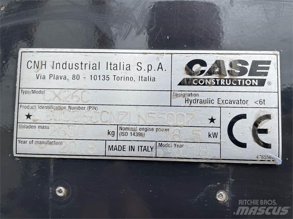CASE CX26C 轮式挖掘机