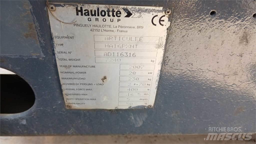 Haulotte HA16PX 曲臂高空工作平台